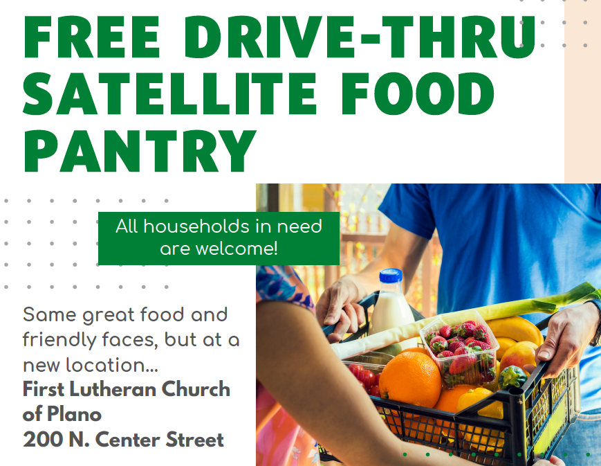 Free Drive-Thru Food Pantry