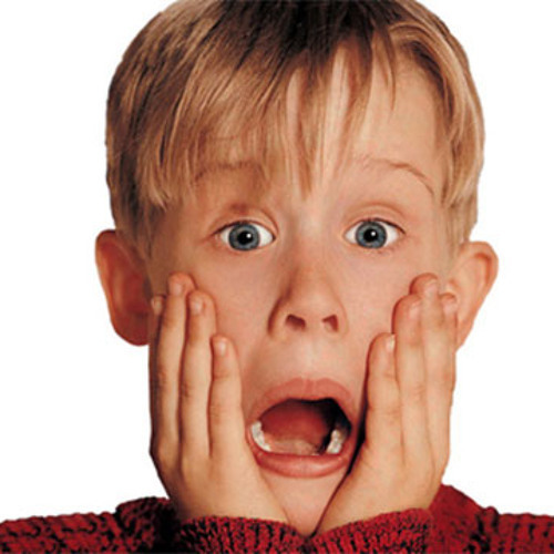 McCauley Caulkin with scared face