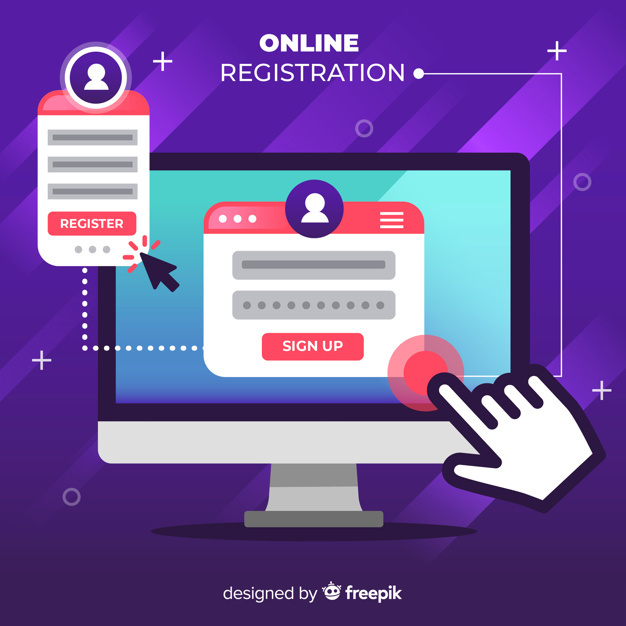 Online Registration with Computer & Phone App