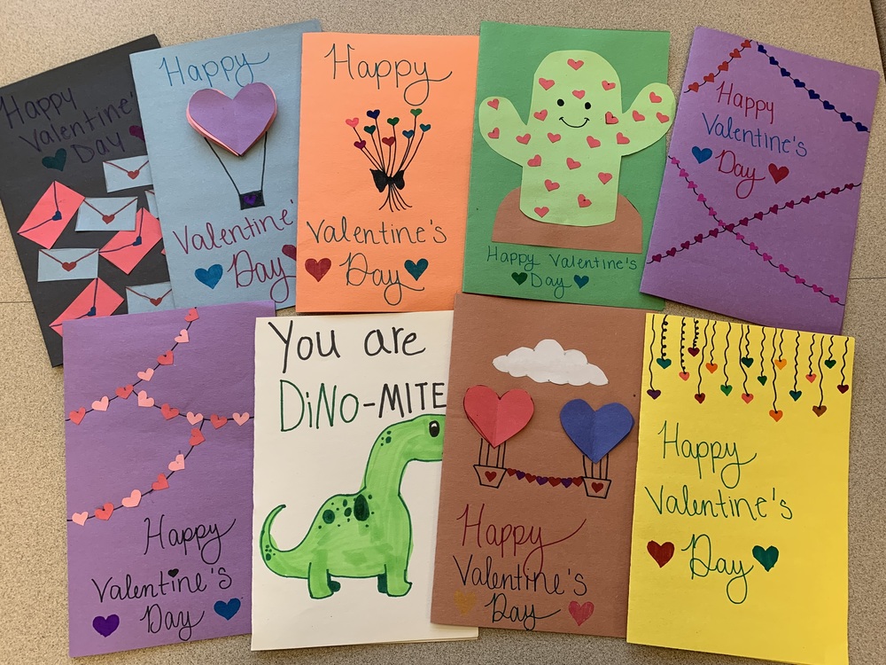 Valentines from D88 students