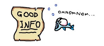 Good info notice with fish