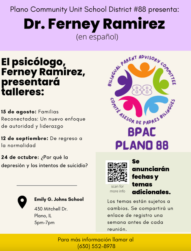 Dr Ferney Ramirez Workshop Flier