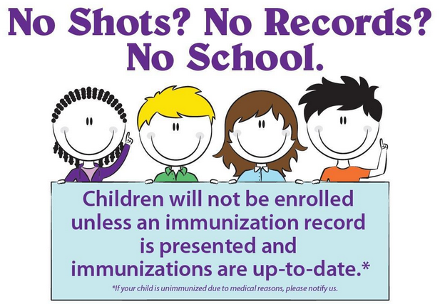 No Shots? No Records? No School