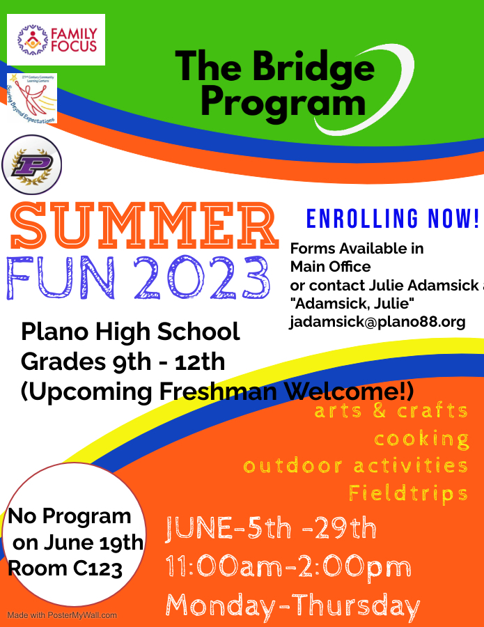 Summer Fun 2023 Flier