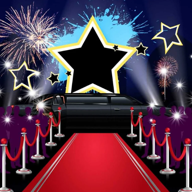 Red Carpet with Stars