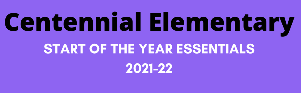 Start of Year Essentials for Families