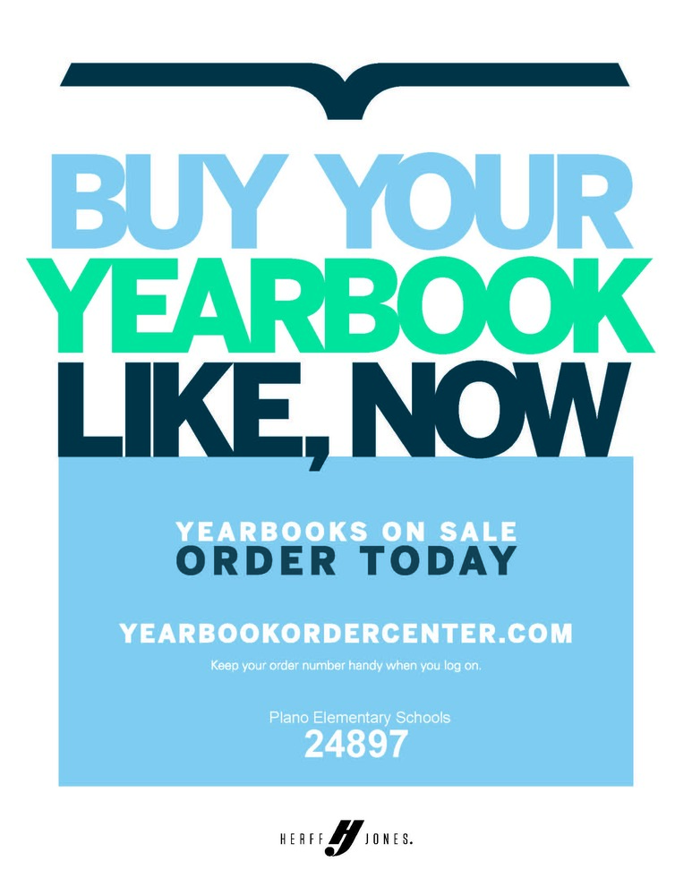 yearbook flyer