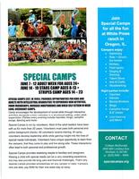 Special Camps - Camper Information