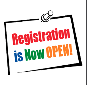 Registration is open