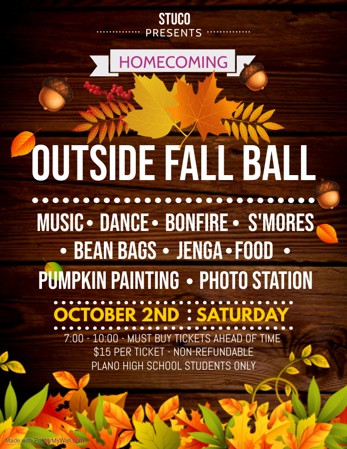 Outside Fall Ball Details