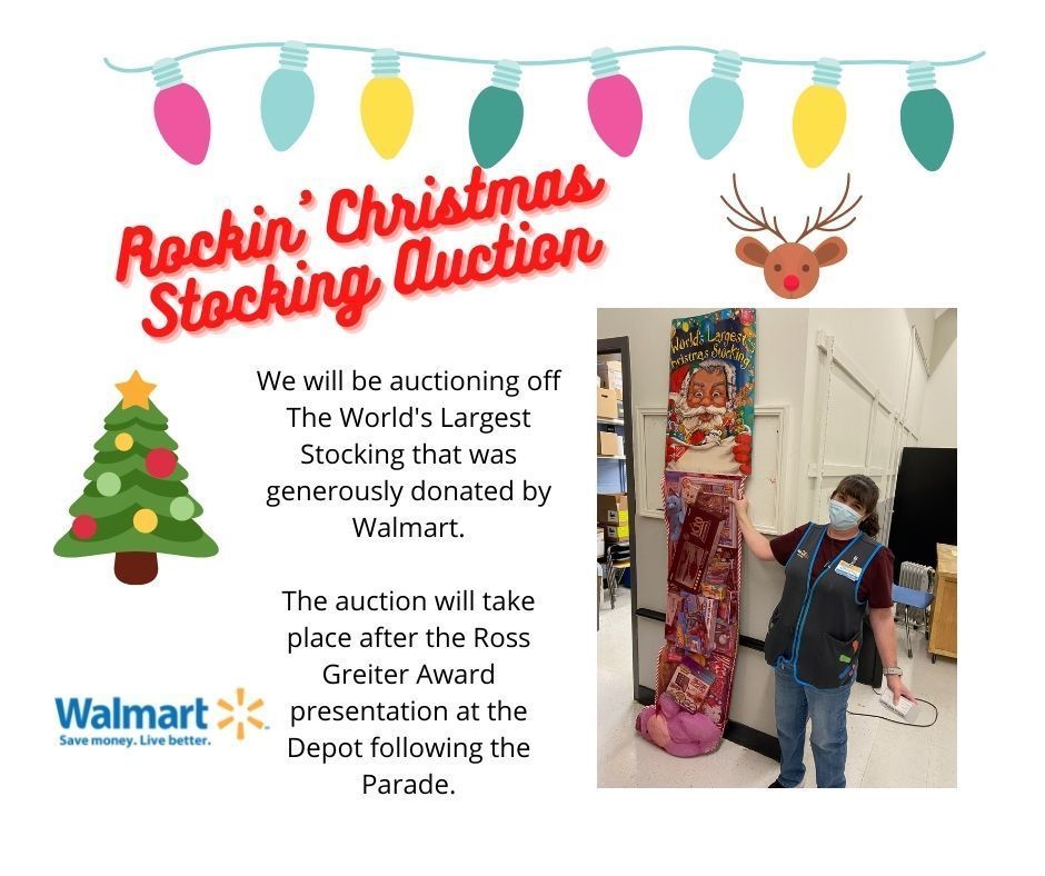 Rockin' Christmas Stocking Auction