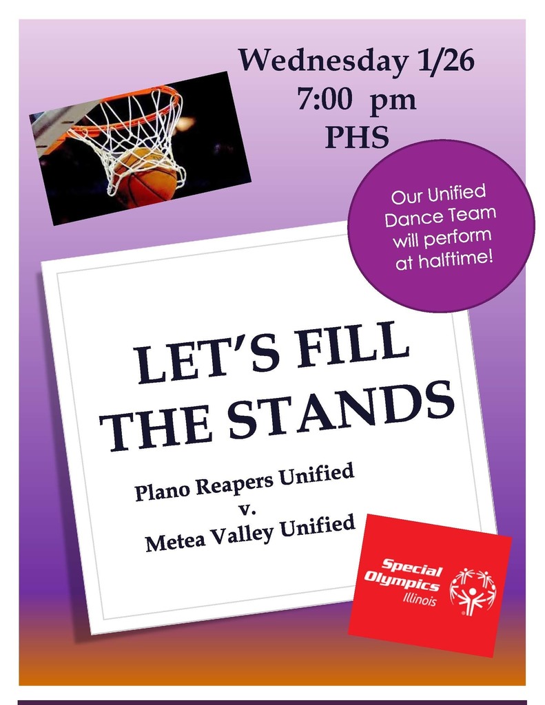 Let's Fill the Stands Special Olympics Unified Basketball
