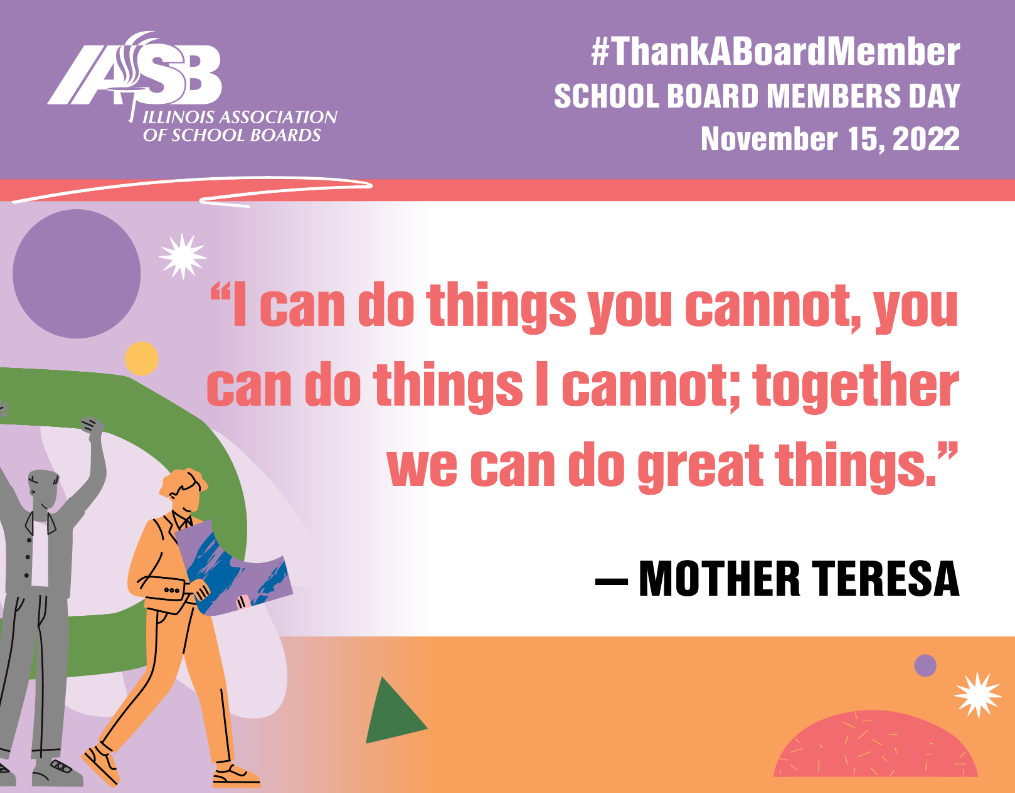 Board Member Day, Mother Theresa Quote
