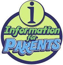 Circle with the words 'Information for Parents' in blue and green letters